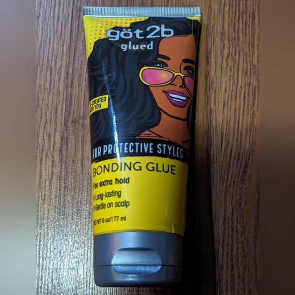göt2b Glued Bonding Glue, For Protective styles, Gentle on Scalp, Wig Glue 6 oz - Picture 2 of 8